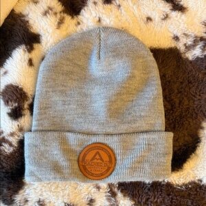Tracked Out Adventures Grey Knit Beanie